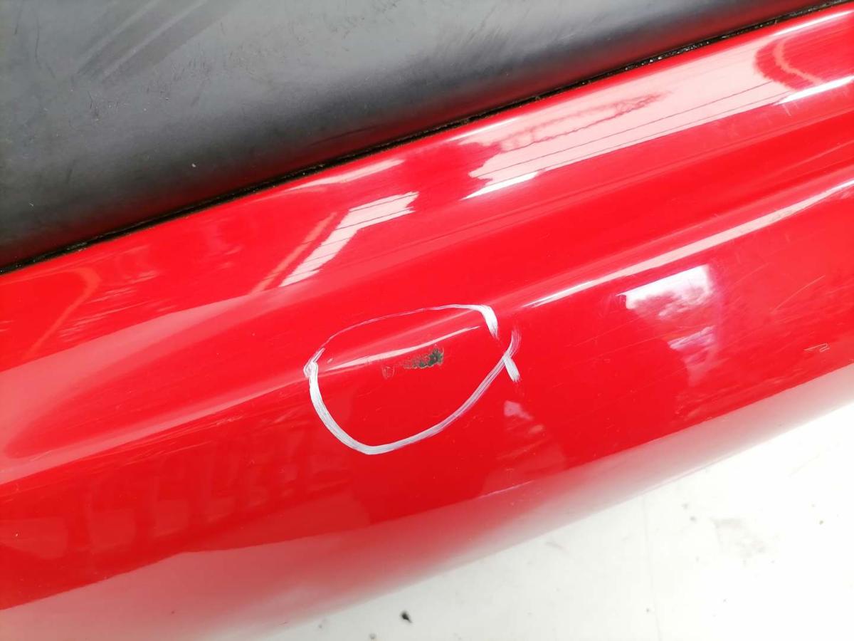 Peugeot 207 original Stoßstange Stossfänger hinten Rot KKN Fließheck Facelift Bj.2011